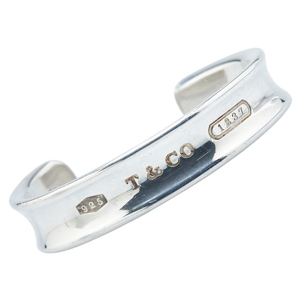 ティファニー 1837 カフ ブレスレット バングル SV925 シルバー レディース TIFFANY&Co. 【中古】