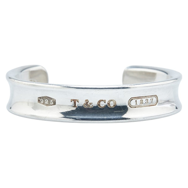 ティファニー 1837 カフ ブレスレット バングル SV925 シルバー レディース TIFFANY&Co. 【中古】
