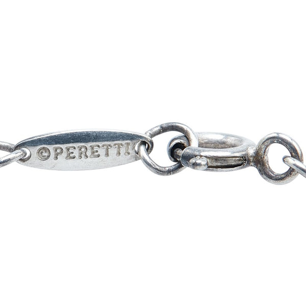 ティファニー オープンハート ブレスレット SV925 シルバー レディース TIFFANY&Co. 【中古】