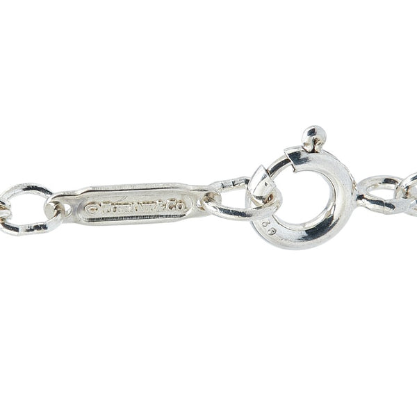 ティファニー フィギュアエイト ネックレス ダブルチェーン SV925 シルバー レディース TIFFANY&Co. 【中古】