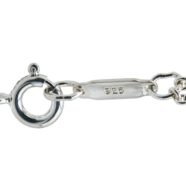 ティファニー フィギュアエイト ネックレス ダブルチェーン SV925 シルバー レディース TIFFANY&Co. 【中古】