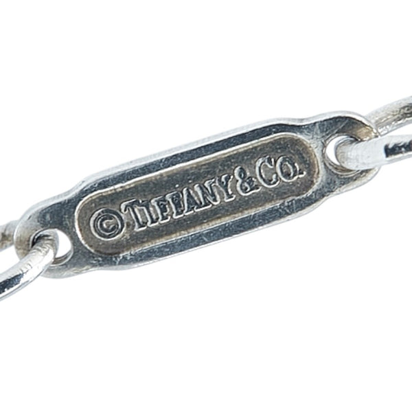 ティファニー フラワー バタフライ 花 蝶 モチーフ ネックレス シルバー マルチカラー SV925 シルバー レディース TIFFANY&Co. 【中古】
