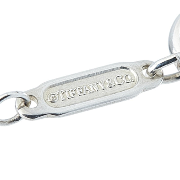ティファニー 1837 ラウンドロック 1Pダイヤ ネックレス SV925 シルバー レディース TIFFANY&Co. 【中古】