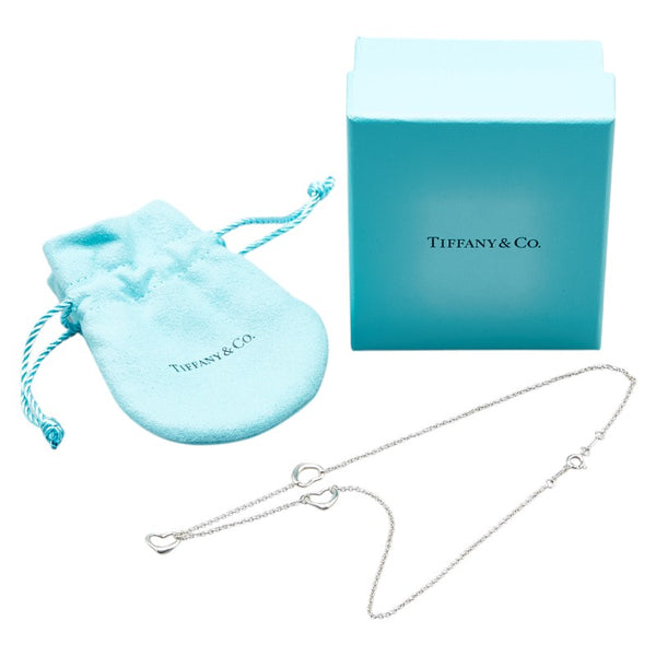 ティファニー トリプル オープンハート ネックレス SV925 シルバー レディース TIFFANY&Co. 【中古】