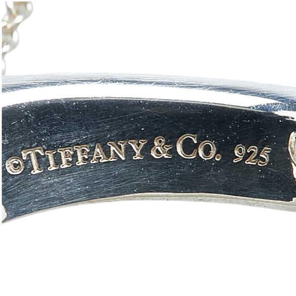 ティファニー ジオメトリック オープンハート ネックレス SV925 シルバー レディース TIFFANY&Co. 【中古】