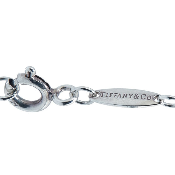 ティファニー オープンハート ネックレス SV925 シルバー レディース TIFFANY&Co. 【中古】