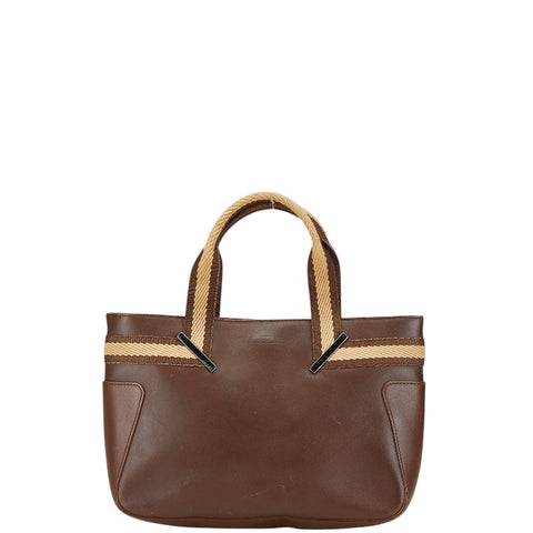 グッチ ミニ ハンドバッグ 000 0860 ブラウン ベージュ レザー レディース GUCCI 【中古】