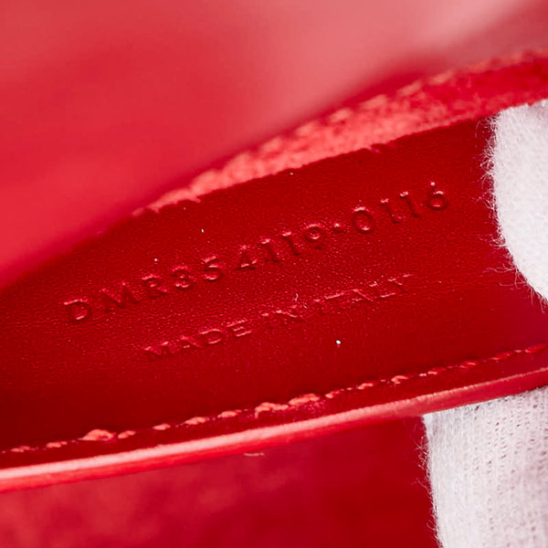 サンローラン YSL モノグラム クラシックケイト 斜め掛け チェーン ショルダーバッグ 354119 レッド レザー レディース SAINT LAURENT 【中古】