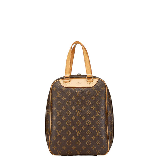 ルイ ヴィトン モノグラム エクスキュルシオン ハンドバッグ M41450 ブラウン PVC レザー レディース LOUIS VUITTON 【中古】