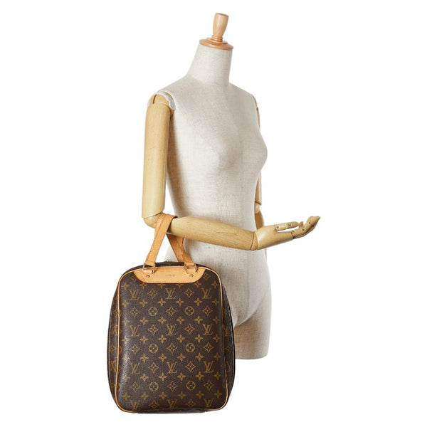 ルイ ヴィトン モノグラム エクスキュルシオン ハンドバッグ M41450 ブラウン PVC レザー レディース LOUIS VUITTON 【中古】
