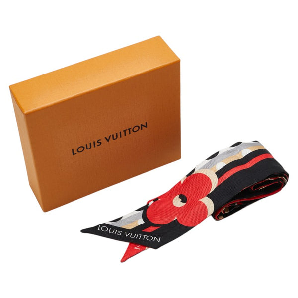 ルイ ヴィトン モノグラム バンドー BB ポップ スカーフ M76187 ブラック マルチカラー シルク レディース LOUIS VUITTON 【中古】