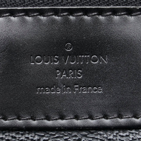 ルイ ヴィトン ダミエグラフィット ダニエルMM 斜め掛け ショルダーバッグ N58029 ブラック PVC レザー レディース LOUIS VUITTON 【中古】