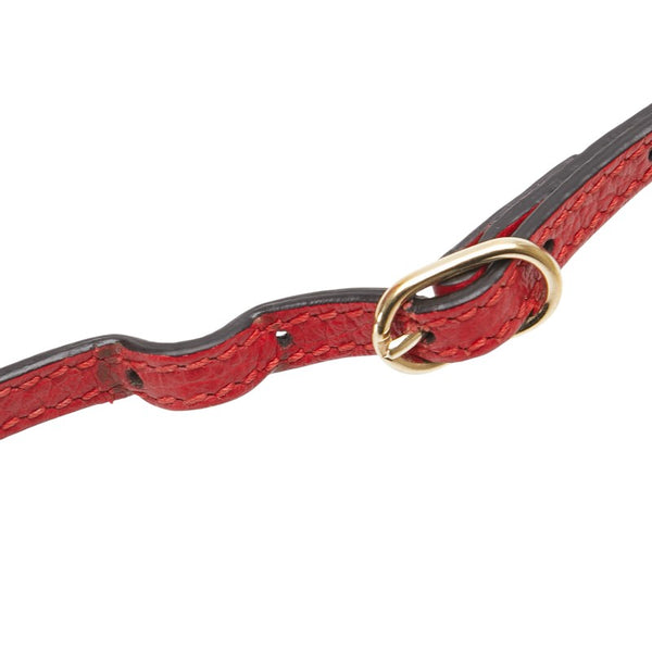 グッチ スウィング ミニ ハンドバッグ ショルダーバッグ 2WAY 368827 レッド レザー レディース GUCCI 【中古】