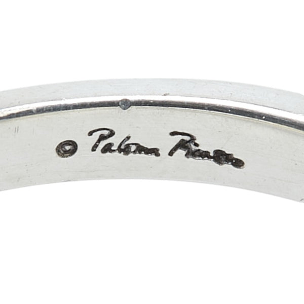 ティファニー ハート モチーフ 1Pダイヤ リング 指輪 SV925 シルバー レディース TIFFANY&Co. 【中古】