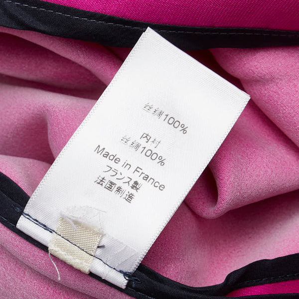 セリーヌ ワンピース 長袖 サイズ：38 パープル ピンク シルク レディース CELINE 【中古】