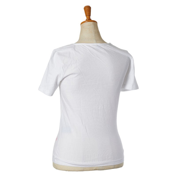 フェンディ Tシャツ サイズ:38 ホワイト マルチカラー コットン ポリウレタン レディース FENDI 【中古】