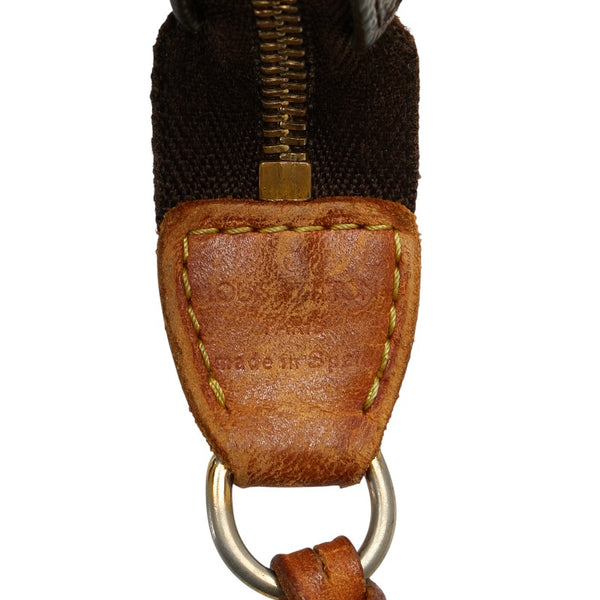 ルイ ヴィトン モノグラム ポシェット アクセソワール ワンショルダーバッグ M51980 ブラウン PVC レザー レディース LOUIS VUITTON 【中古】