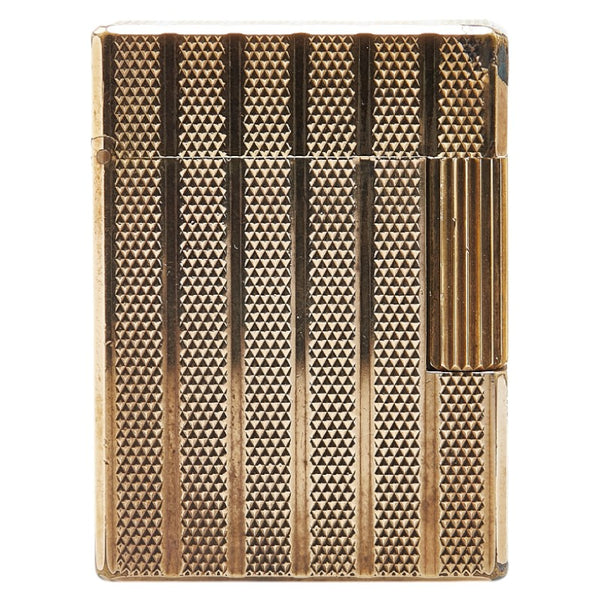 デュポン ライン1 ガスライター ゴールド メッキ メンズ Dupont 【中古】