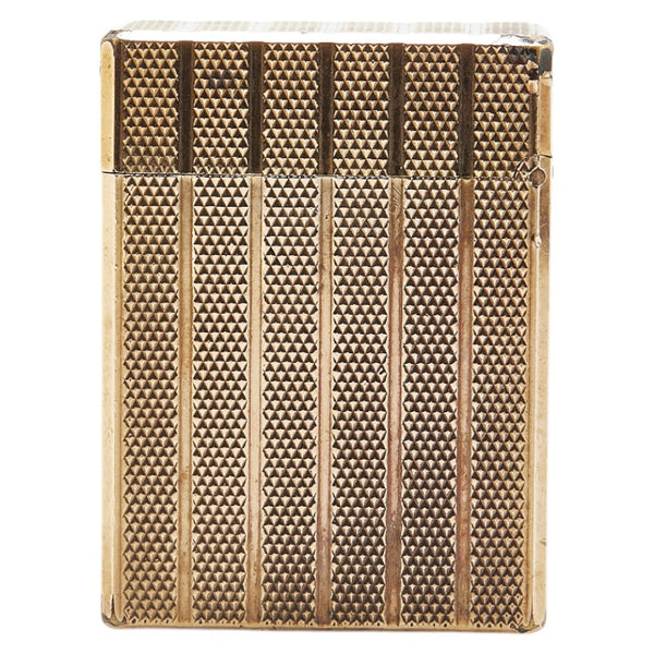 デュポン ライン1 ガスライター ゴールド メッキ メンズ Dupont 【中古】