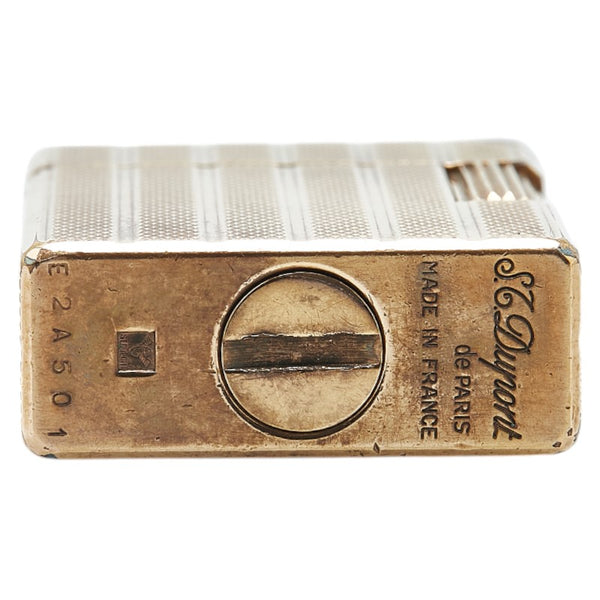 デュポン ライン1 ガスライター ゴールド メッキ メンズ Dupont 【中古】