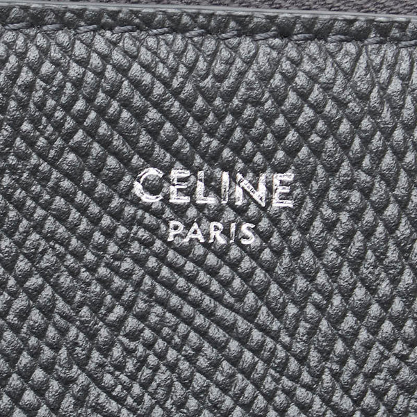 セリーヌ クラッチバッグ ドキュメント ホルダー ブラック レザー レディース CELINE 【中古】