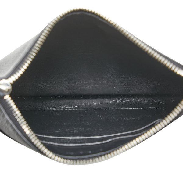 バレンシアガ キャッシュ マルチケース ポーチ 616015 ブラック レザー メンズ BALENCIAGA 【中古】