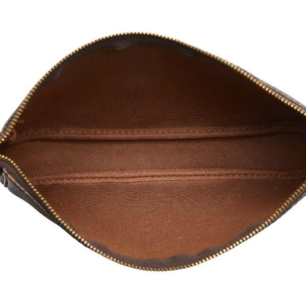 ルイ ヴィトン モノグラム ポシェット アクセソワール ハンドバッグ M51980 ブラウン PVC レザー レディース LOUIS VUITTON 【中古】