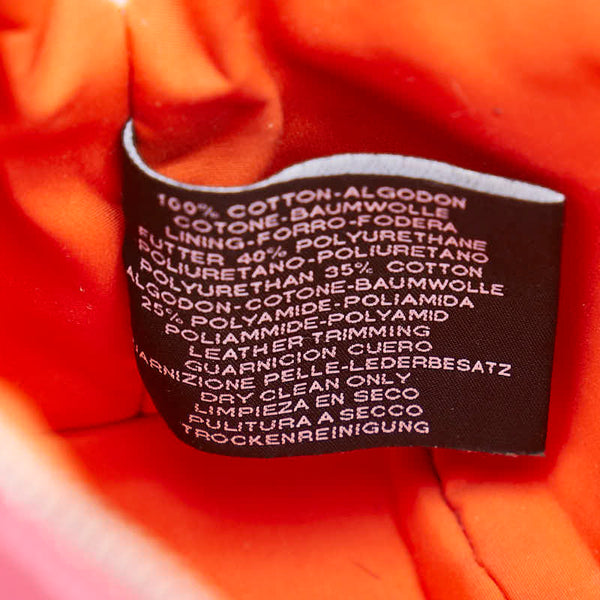 エルメス ボリード20 ポーチ ピンク キャンバス レディース HERMES 【中古】