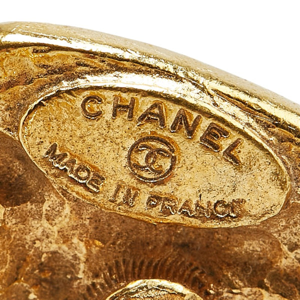 シャネル ココマーク ひし形 カフス ゴールド メッキ レディース CHANEL 【中古】