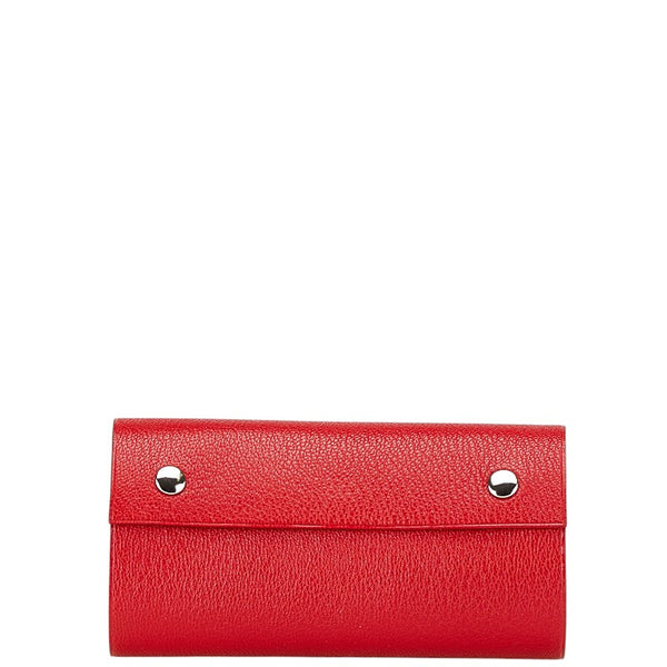 エルメス カイエ ルーレ ロール メモ帳 手帳カバー レッド レザー レディース HERMES 【中古】