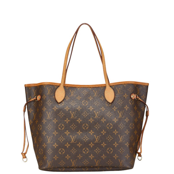 ルイ ヴィトン モノグラム ネヴァーフルMM トートバッグ ショルダーバッグ M41178 ブラウン PVC レザー レディース LOUIS VUITTON 【中古】