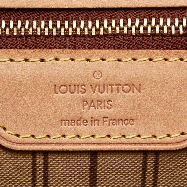 ルイ ヴィトン モノグラム ネヴァーフルMM トートバッグ ショルダーバッグ M41178 ブラウン PVC レザー レディース LOUIS VUITTON 【中古】