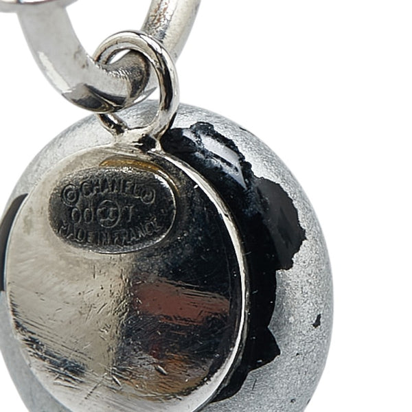 シャネル ココマーク ピアス シルバー メタル レディース CHANEL 【中古】