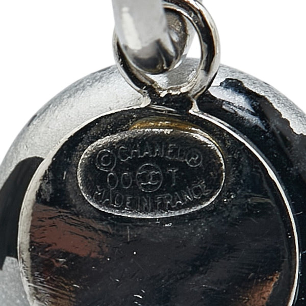 シャネル ココマーク ピアス シルバー メタル レディース CHANEL 【中古】