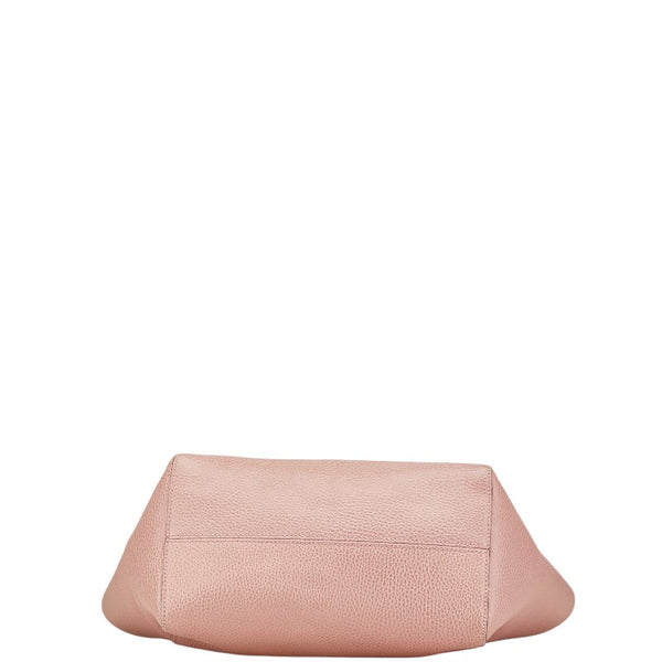 グッチ スウィング ミディアム トートバッグ ショルダーバッグ 354408 ピンク レザー レディース GUCCI 【中古】