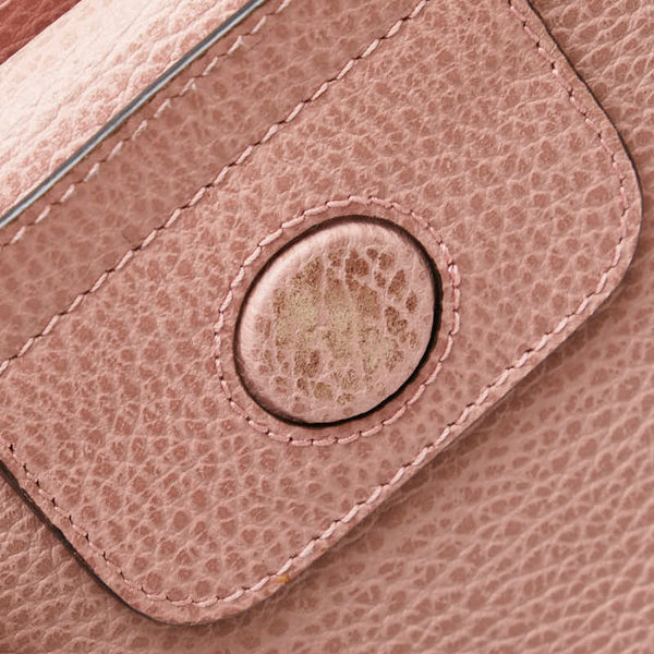 グッチ スウィング ミディアム トートバッグ ショルダーバッグ 354408 ピンク レザー レディース GUCCI 【中古】