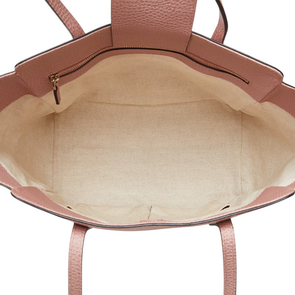 グッチ スウィング ミディアム トートバッグ ショルダーバッグ 354408 ピンク レザー レディース GUCCI 【中古】