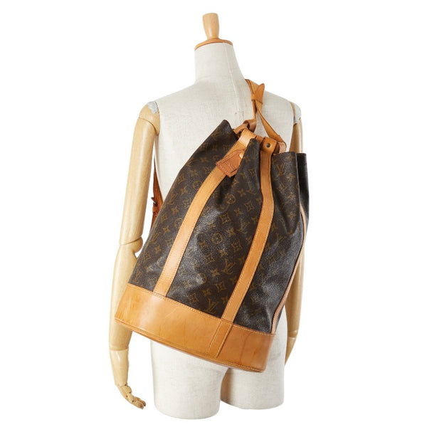 ルイ ヴィトン モノグラム ランドネGM ショルダーバッグ M42244 ブラウン PVC レザー レディース LOUIS VUITTON 【中古】