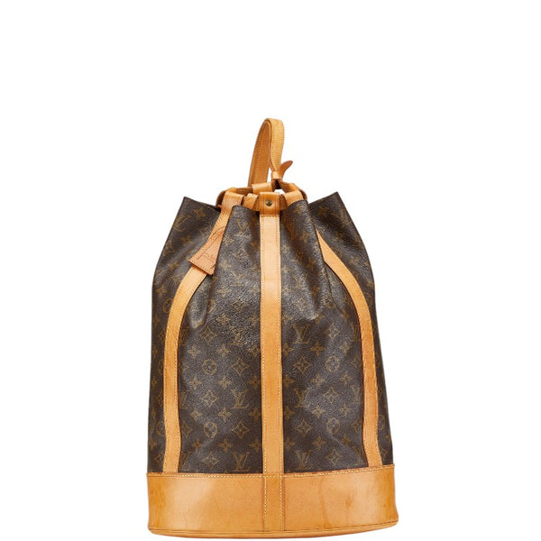 ルイ ヴィトン モノグラム ランドネGM ショルダーバッグ M42244 ブラウン PVC レザー レディース LOUIS VUITTON 【中古】