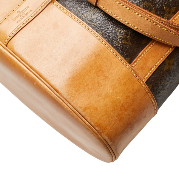 ルイ ヴィトン モノグラム ランドネGM ショルダーバッグ M42244 ブラウン PVC レザー レディース LOUIS VUITTON 【中古】