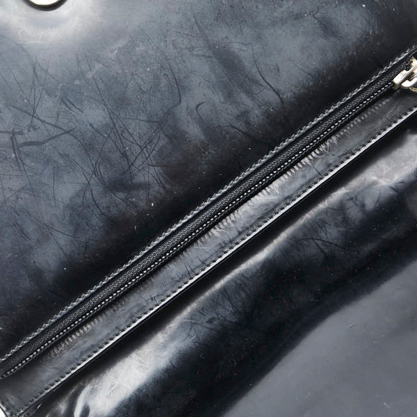 サルヴァトーレフェラガモ ガンチーニ ハンドバッグ ワンショルダーバッグ ブラック レザー レディース Salvatore Ferragamo 【中古】