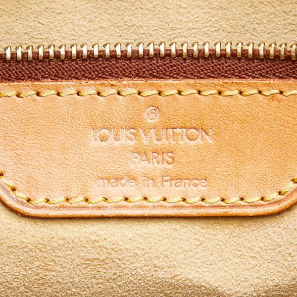 ルイ ヴィトン モノグラム ルコ ハンドバッグ トートバッグ M51155 ブラウン PVC レザー レディース LOUIS VUITTON 【中古】