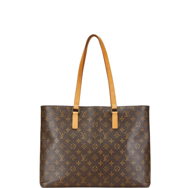 ルイ ヴィトン モノグラム ルコ ハンドバッグ トートバッグ M51155 ブラウン PVC レザー レディース LOUIS VUITTON 【中古】