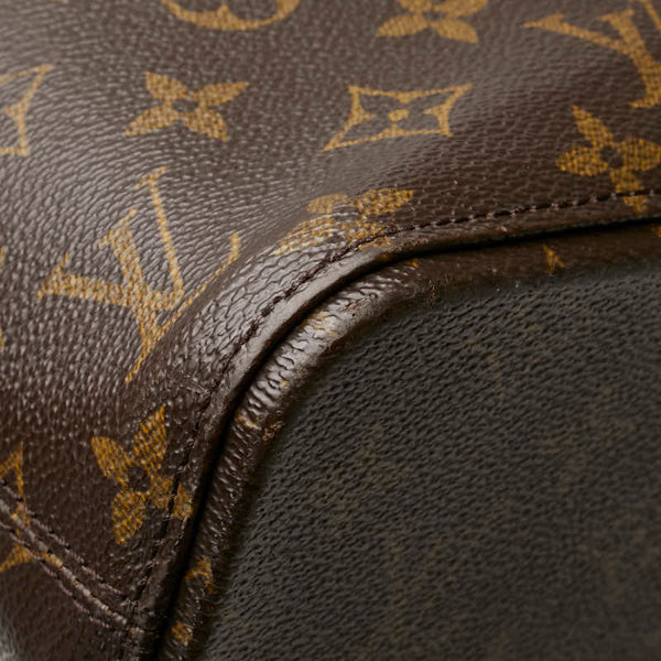 ルイ ヴィトン モノグラム ルコ ハンドバッグ トートバッグ M51155 ブラウン PVC レザー レディース LOUIS VUITTON 【中古】