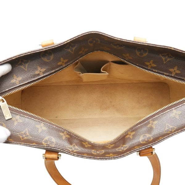 ルイ ヴィトン モノグラム ルコ ハンドバッグ トートバッグ M51155 ブラウン PVC レザー レディース LOUIS VUITTON 【中古】