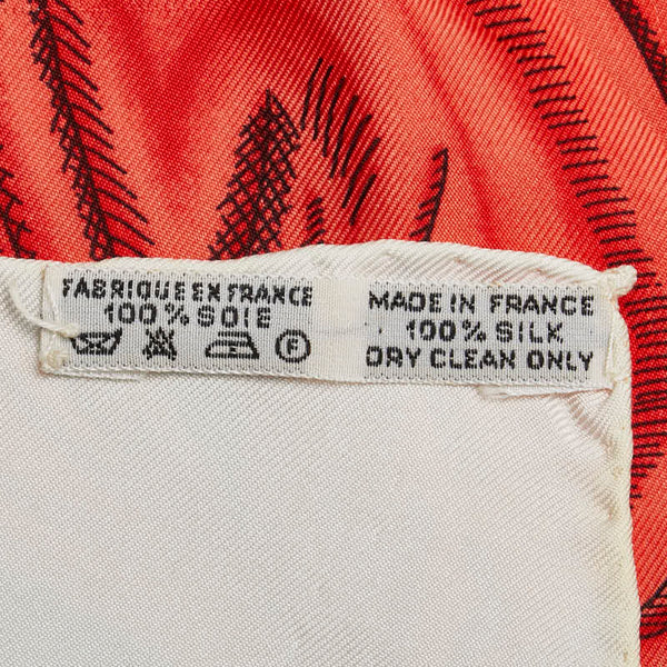 エルメス カレ90 1789 LIBERTE EGALITE FRATERNITE REPUBLIQUE FRANCAISE 1789年 フランス革命を記念して スカーフ ホワイト マルチカラー シルク レディース HERMES 【中古】