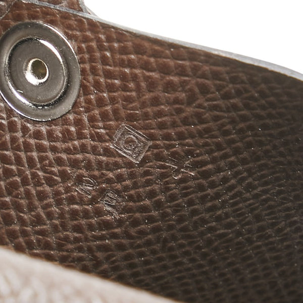 エルメス 名刺入れ ブラウン ヴォーエプソン レディース HERMES 【中古】