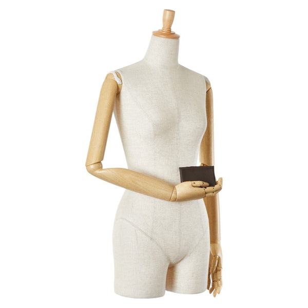 エルメス 名刺入れ ブラウン ヴォーエプソン レディース HERMES 【中古】