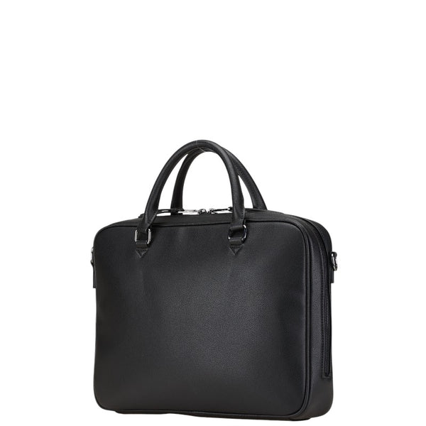 アルマーニエクスチェンジ ビジネスバッグ 952393 CC830 ブラック レザー メンズ ARMANI EXCHANGE 【中古】