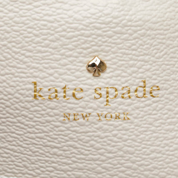 ケイトスペード トートバッグ ショルダーバッグ ベージュ ホワイト レザー レディース Kate Spade 【中古】